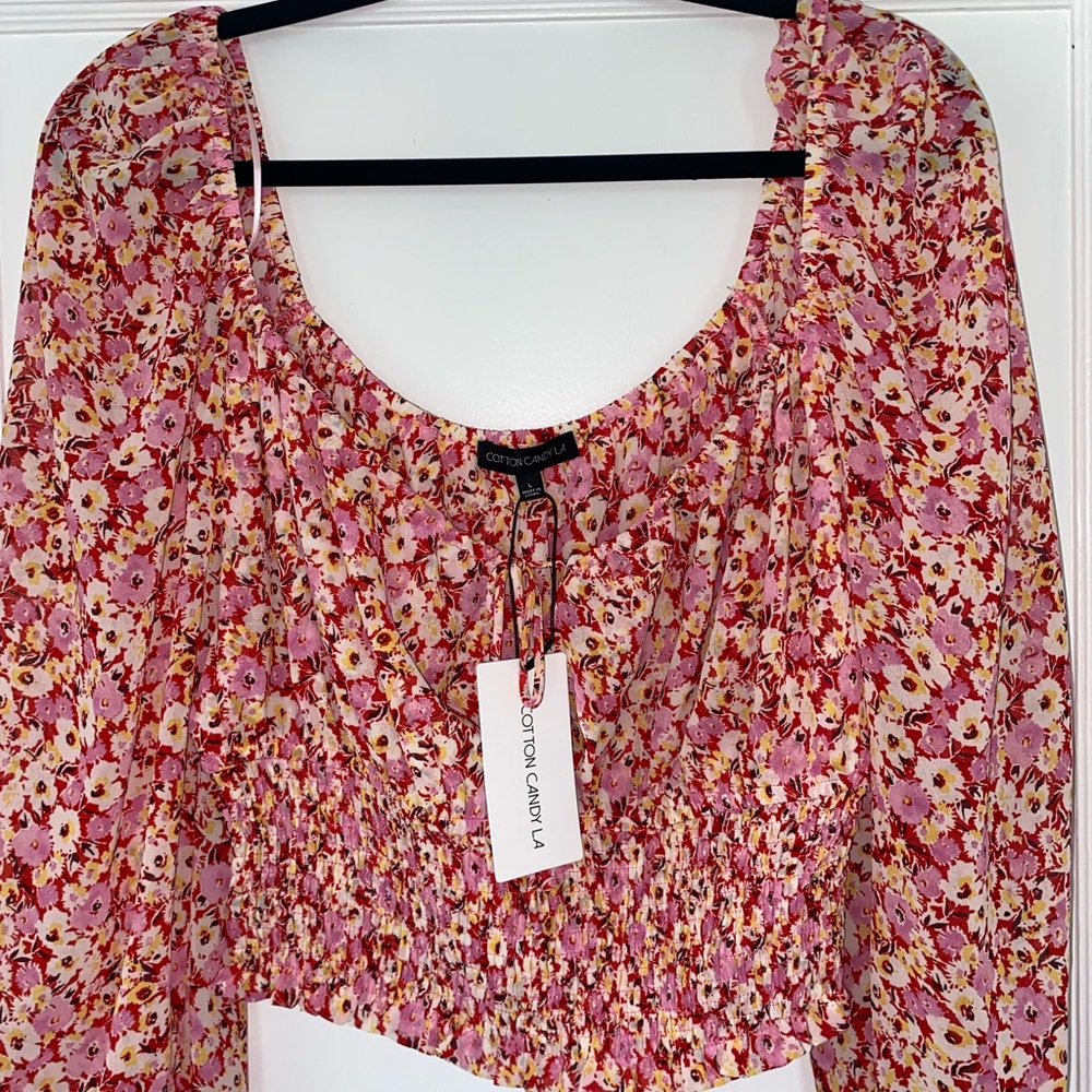NWT Cotton Candy LA top